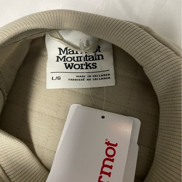 NWT Marmot Roice Quilted Knit PulloverCrew Sweatshirt. Size Large - Picture 6 of 10